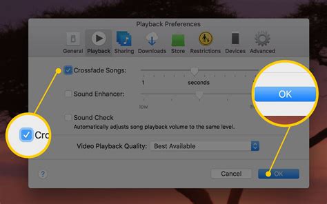 How to Crossfade Songs in iTunes