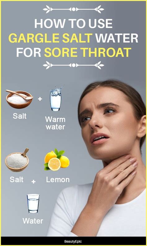 How to Cure a Sore Throat with Warm Water and …