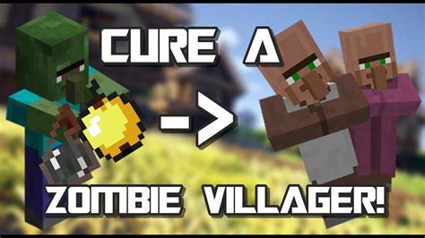 How to Cure a Zombie Villager in Minecraft