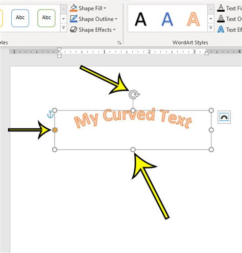 How to Curve Text in Microsoft Word
