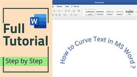 How to Curve Text in Word