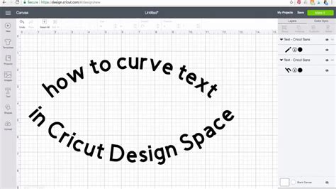 How to Curve Text in the New Cricut Design Space
