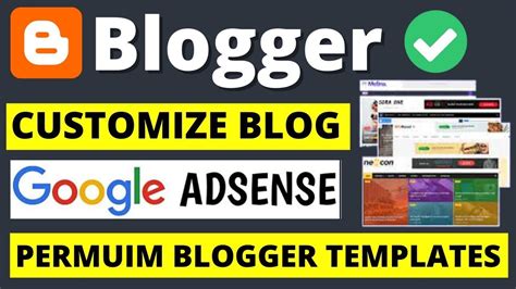 How to Customize Blogger Template (Like a Pro Website) YouTube