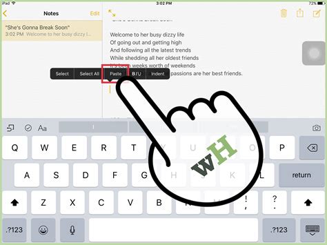 How to Cut Copy and Paste Text on the iPad