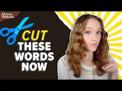How to Cut Words from Your Writing