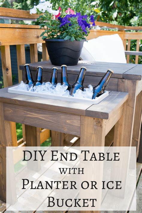 How to DIY an Ice Bucket + Chic Side Table For Your Next …