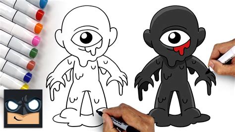How to DRAW SEEK DOORS ROBLOX YouTube