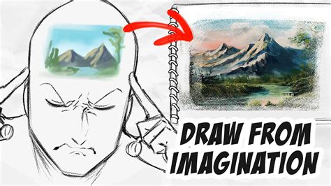 How to DRAW from your IMAGINATION Advice from Experience YouTube