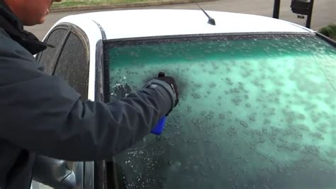 How to DeIce Your Windshield AxleAddict