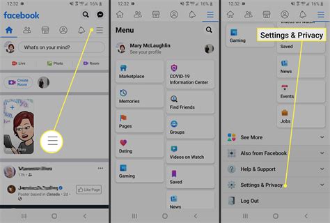 How to Deactivate Facebook on Android