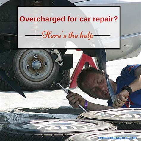 How to Deal with an Overcharging Car Mechanic - One …