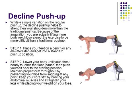 How to Decline Push Up Techniques Benefits Variations