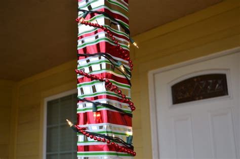 How to Decorate Columns for Christmas eHow.com - Pinterest