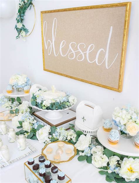 How to Decorate for a Christening Reception