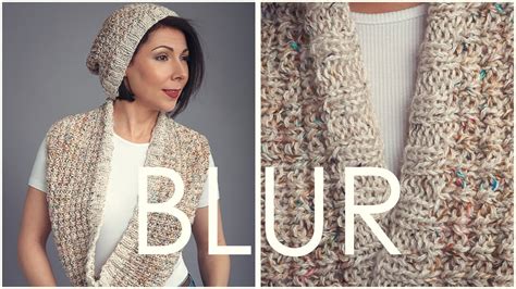 How to Decrease A Knitted Hat and Make BLUR hat and cowl pattern! YouTube