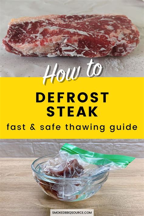 How to Defrost and Thaw Steak, Beef, and Meat