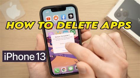 How to Delete Apps on iPhone 13