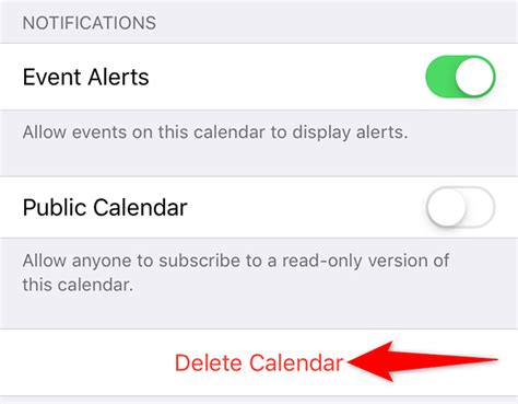 How to Delete Calendars on iPhone