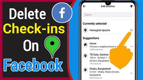 How to Delete Check Ins on Facebook - YouTube