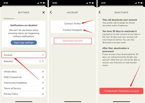 How to Delete Clubhouse App Account