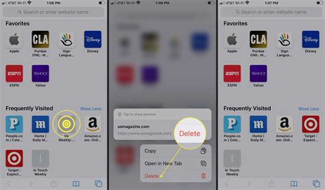 How to Delete Frequently Visited Websites on Your iPhone