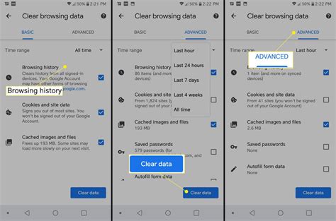 How to Delete Search History On Android Web Browsers