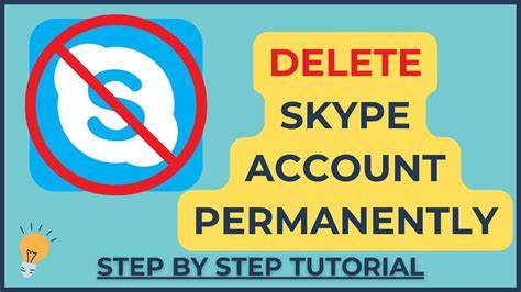 How to Delete Skype Account Permanently - YouTube