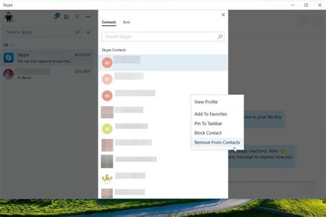 How to Delete Skype Contacts