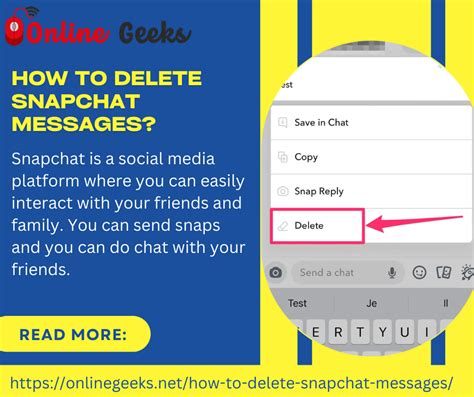 How to Delete Snapchat Messages
