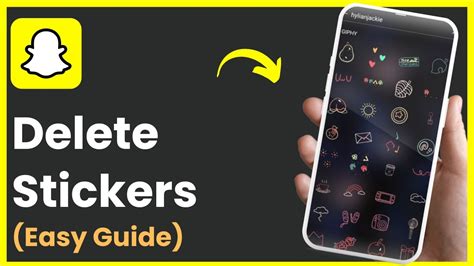 How to Delete Stickers on Snapchat