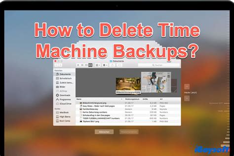 How to Delete Time Machine Backups