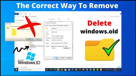 How to Delete Windows old