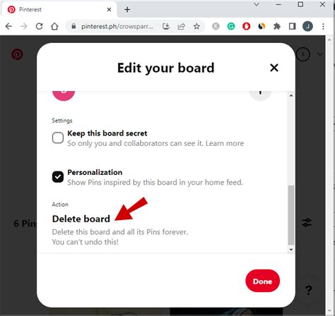 How to Delete a Board on Pinterest