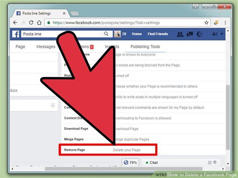 How to Delete a Facebook Page