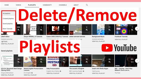 How to Delete a Playlist on YouTube