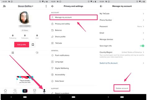 How to Delete a TikTok Account