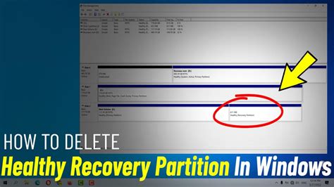 How to Delete a Windows Recovery Partition