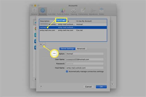 How to Delete an Outgoing Mail Server in macOS Mail