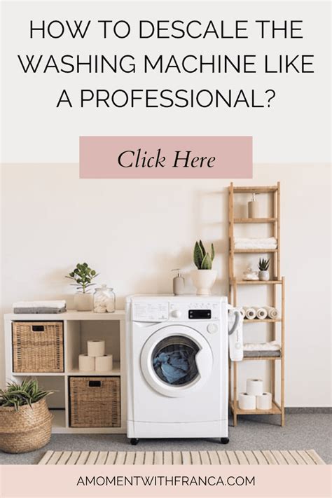 How to Descale a Washing Machine A Thorough Guide