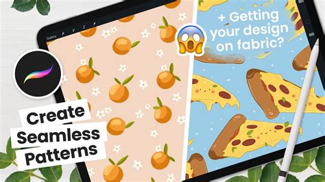 How to Design a Seamless Pattern Using the Procreate App Seamless