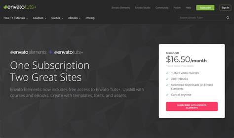 How to Design the Front Page of a Subscription Website