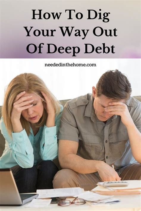 How to Dig Your Way out of Debt