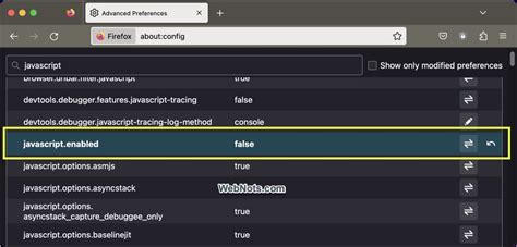 How to Disable JavaScript in Firefox