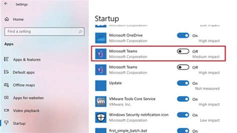 How to Disable Microsoft Teams Auto Start on Windows 10