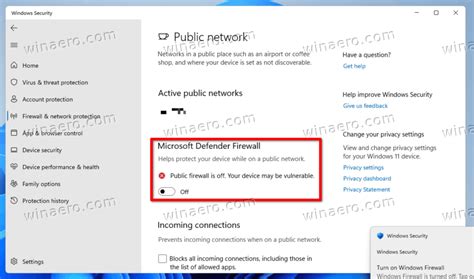 How to Disable the Windows Firewall in Windows