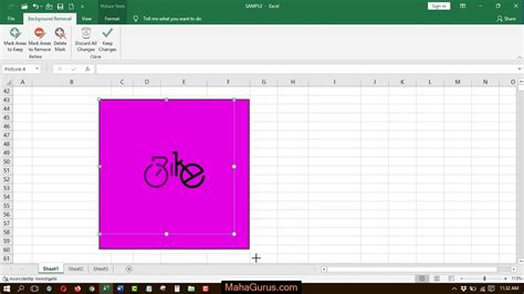 How to Discard Changes to Remove Background Excel Remove Background