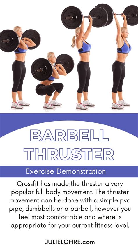 How to Do Barbell Thrusters Techniques Benefits Variations