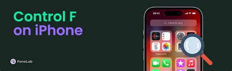 How to Do Control F on an iPhone