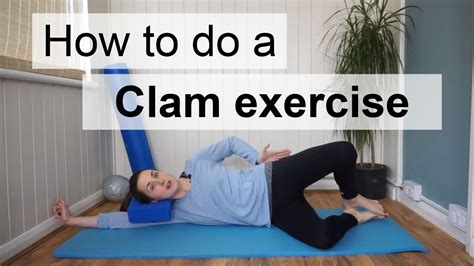 How to Do the Clam in Pilates