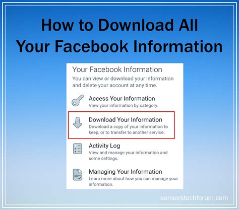 How to Download All Your Photos From Facebook